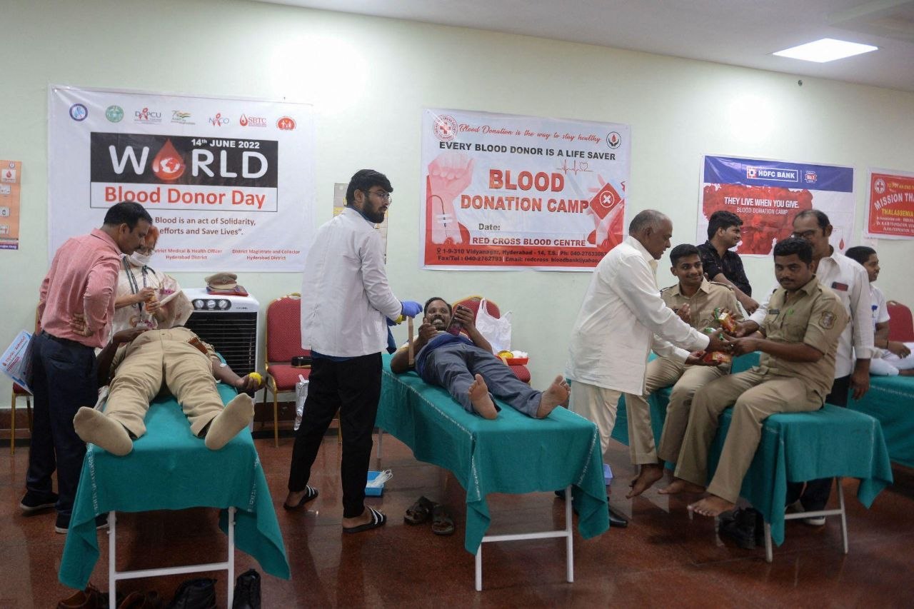 World Blood Donor Day — Blood Donation Camp