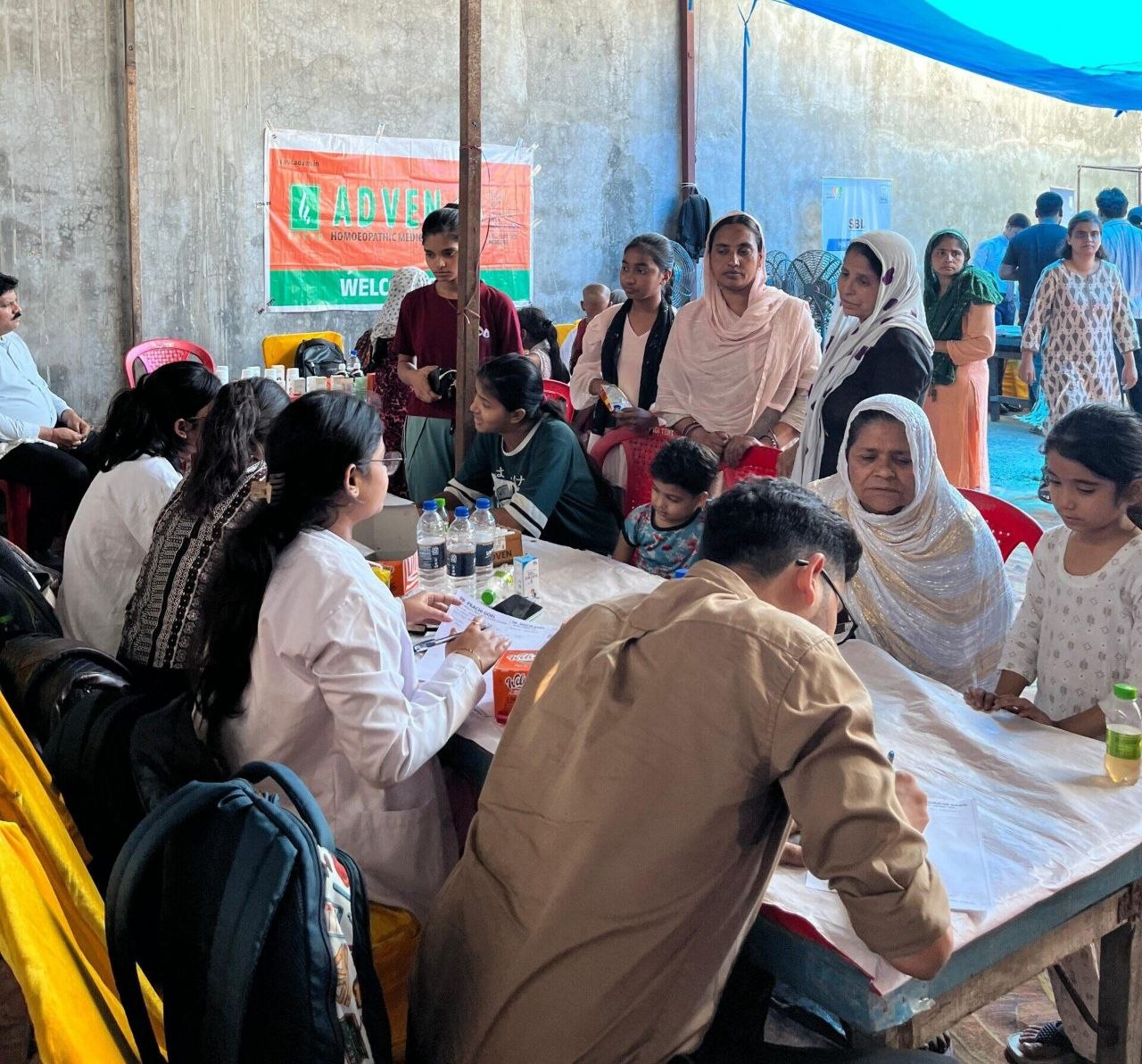 Free medical camp by Adven Homoeopathic — community healthcare